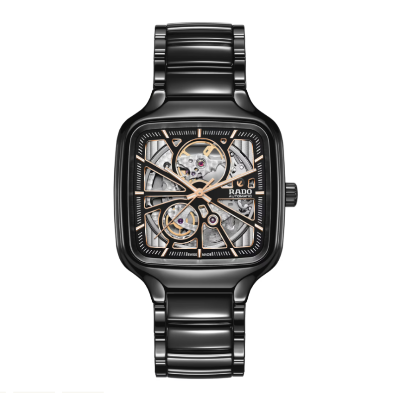 True Square Automatic Open Heart - Unisex Swiss Watch || قلب مفتوح تلقائي مربع حقيقي