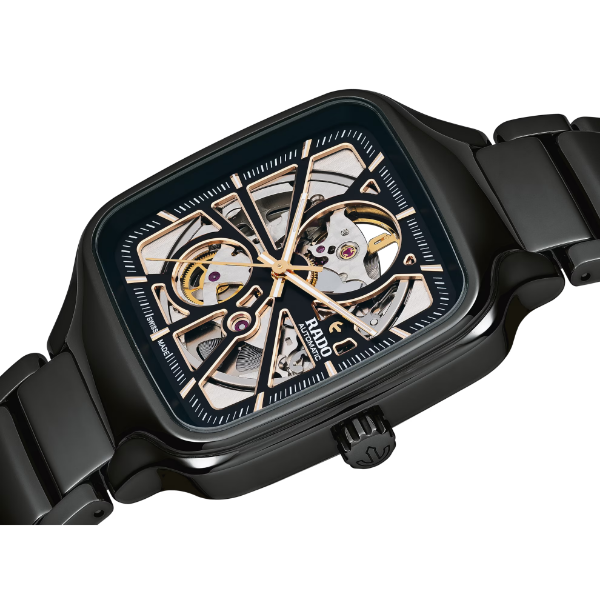True Square Automatic Open Heart - Unisex Swiss Watch || قلب مفتوح تلقائي مربع حقيقي