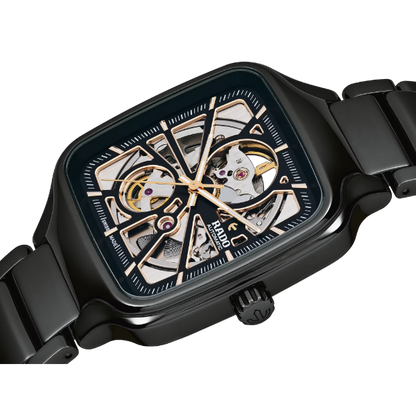 True Square Automatic Open Heart - Unisex Swiss Watch || قلب مفتوح تلقائي مربع حقيقي