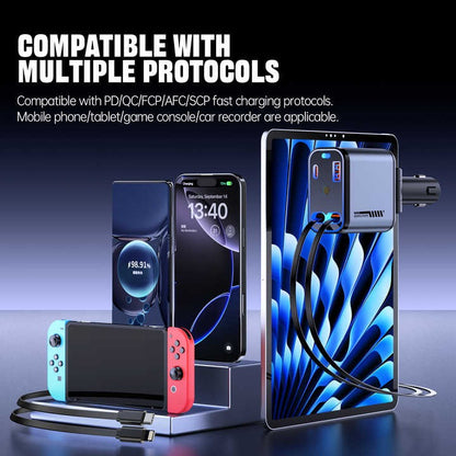 Retractable Fast Car Charger
