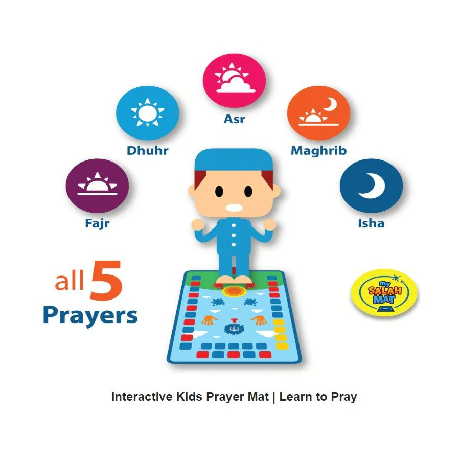 Islamic Smart Prayer Mat for Children &amp; Adult