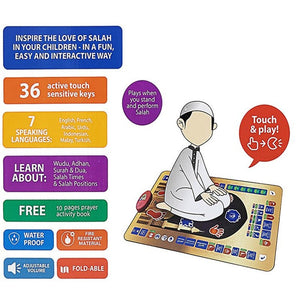 Islamic Smart Prayer Mat for Children &amp; Adult