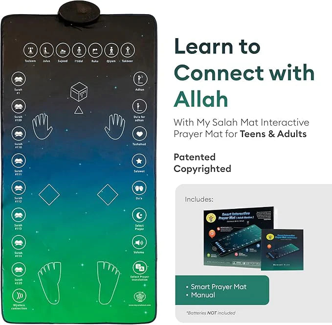 Islamic Smart Prayer Mat for Children &amp; Adult